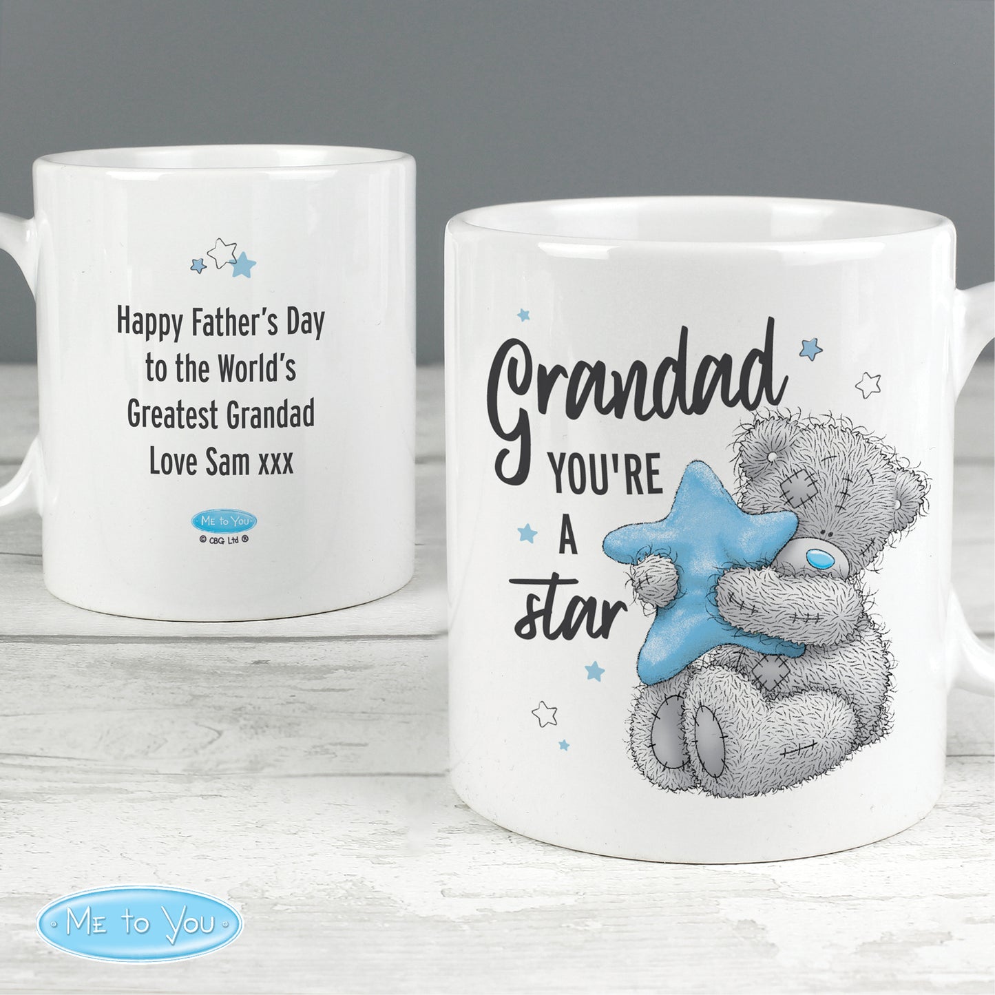 Personalised Me To You Grandad Youre A Star Mug - Personalise It!