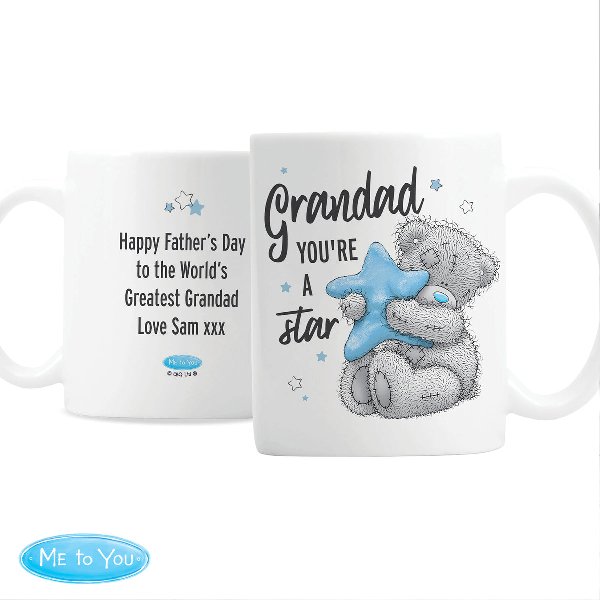 Personalised Me To You Grandad Youre A Star Mug - Personalise It!