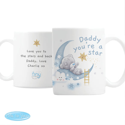 Personalised Tiny Tatty Teddy Daddy Youre A Star Mug - Personalise It!