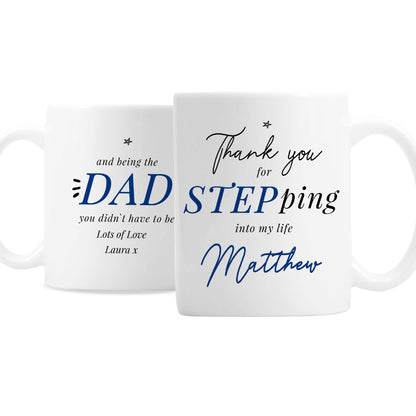 Personalised Step Dad Mug - Personalise It!