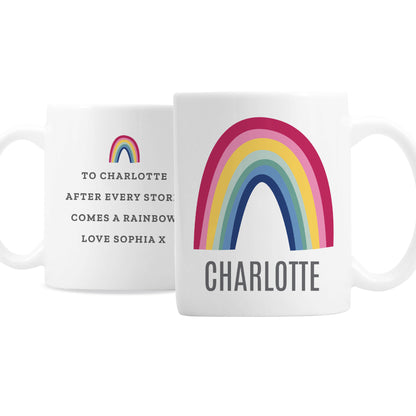 Personalised Rainbow Mug - Personalise It!