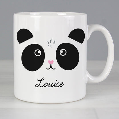 Personalised Cute Panda Face Mug - Personalise It!