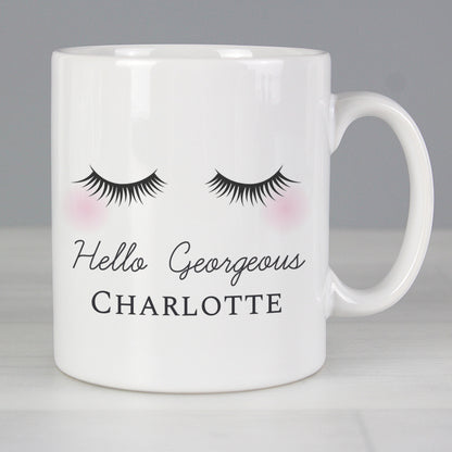 Personalised Eyelashes Mug - Personalise It!