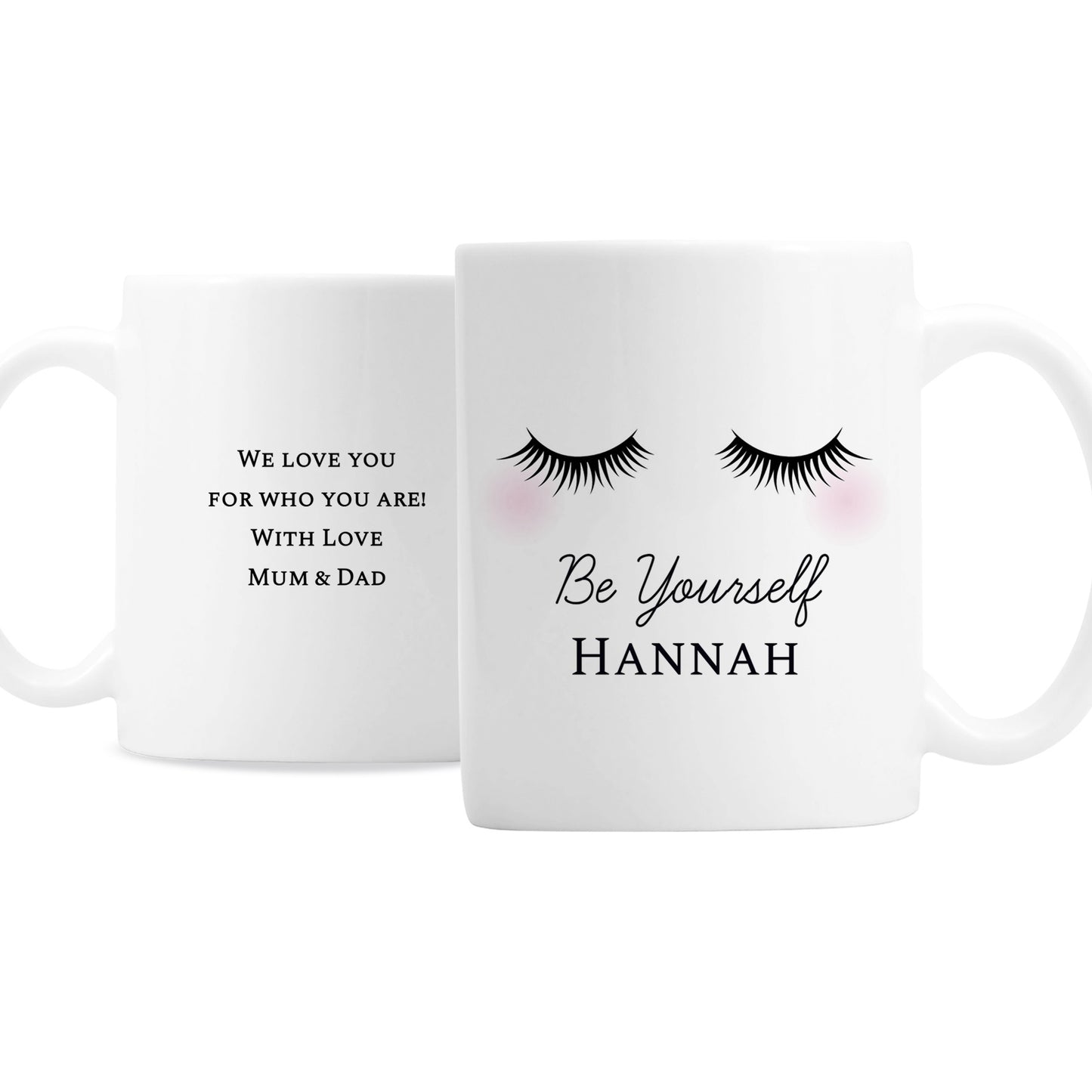 Personalised Eyelashes Mug - Personalise It!