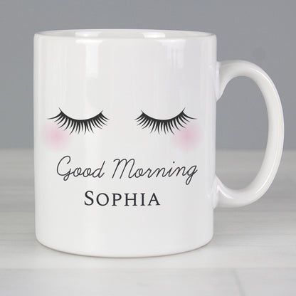 Personalised Eyelashes Mug - Personalise It!