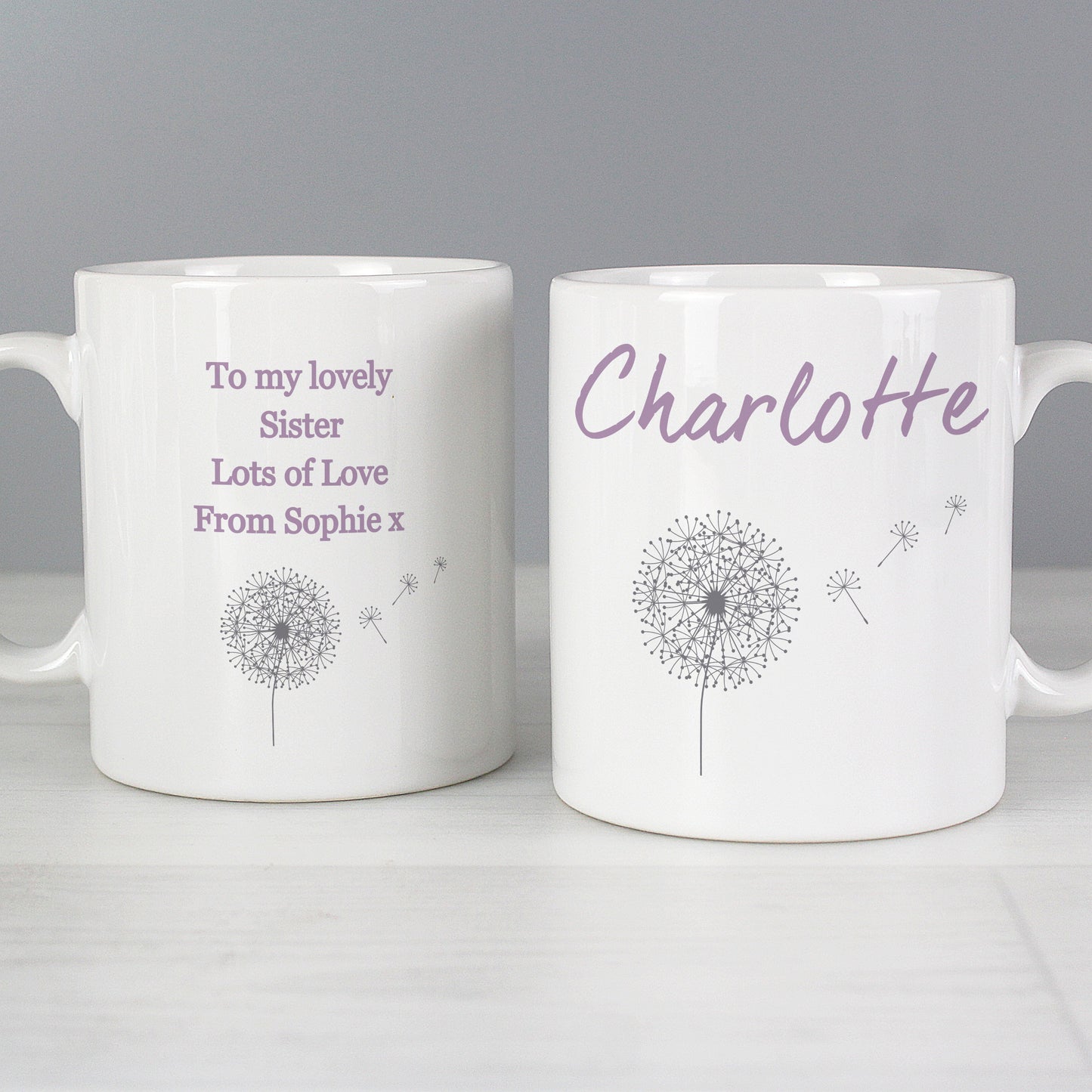 Personalised Dandelion Mug - Personalise It!