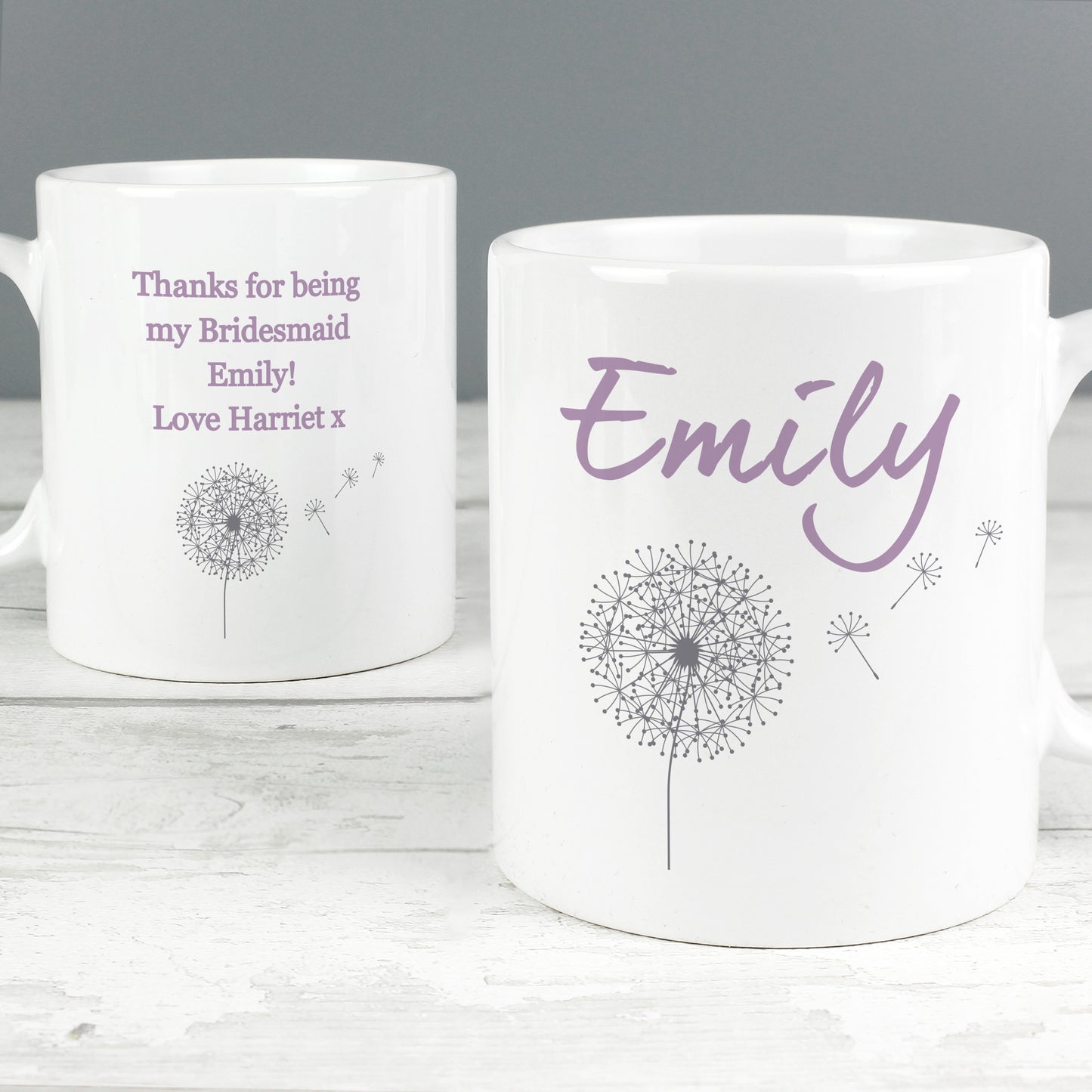 Personalised Dandelion Mug - Personalise It!