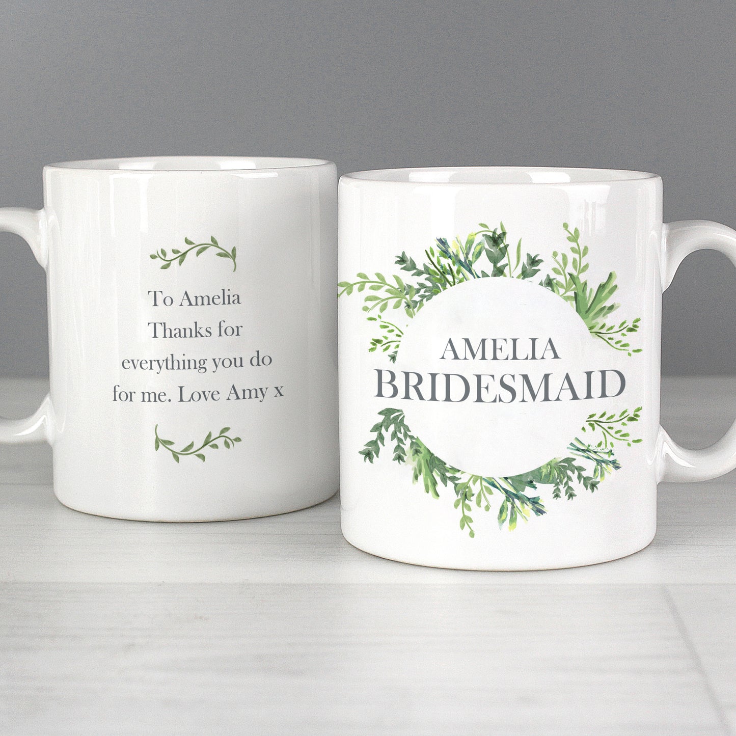 Personalised Botanical Mug - Personalise It!
