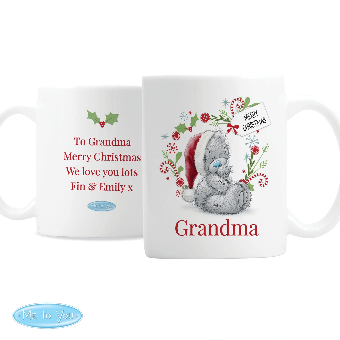 Personalised Me to You Christmas Mug - Personalise It!