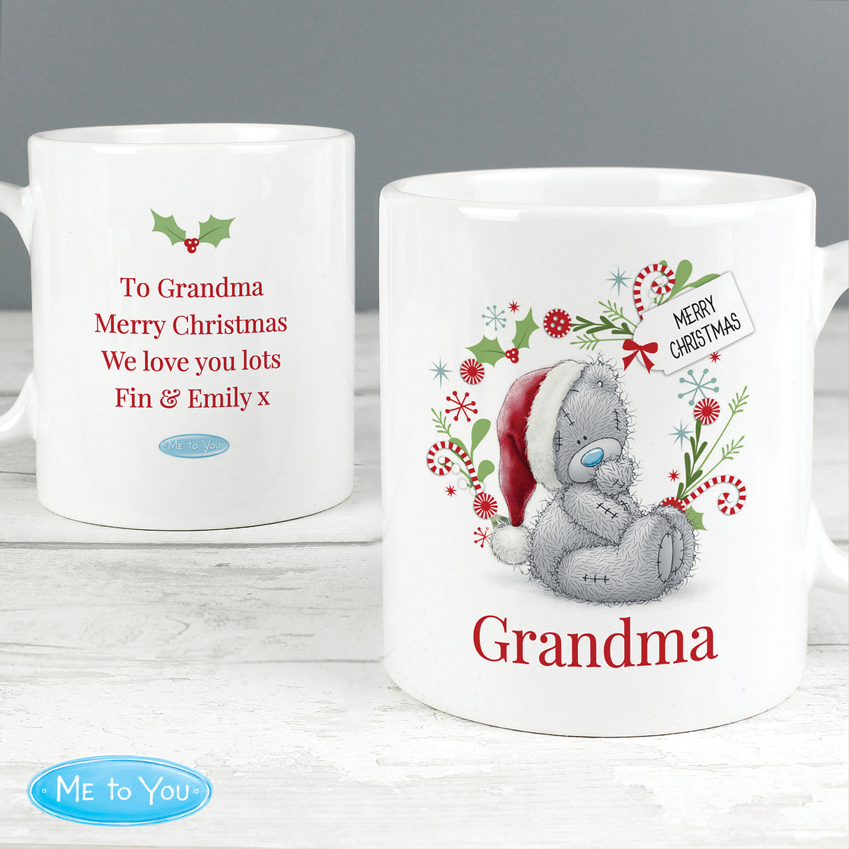 Personalised Me to You Christmas Mug - Personalise It!