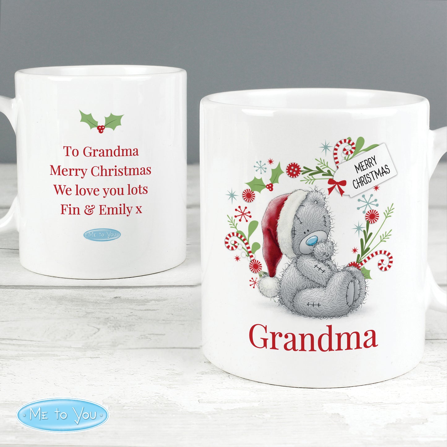 Personalised Me to You Christmas Mug - Personalise It!