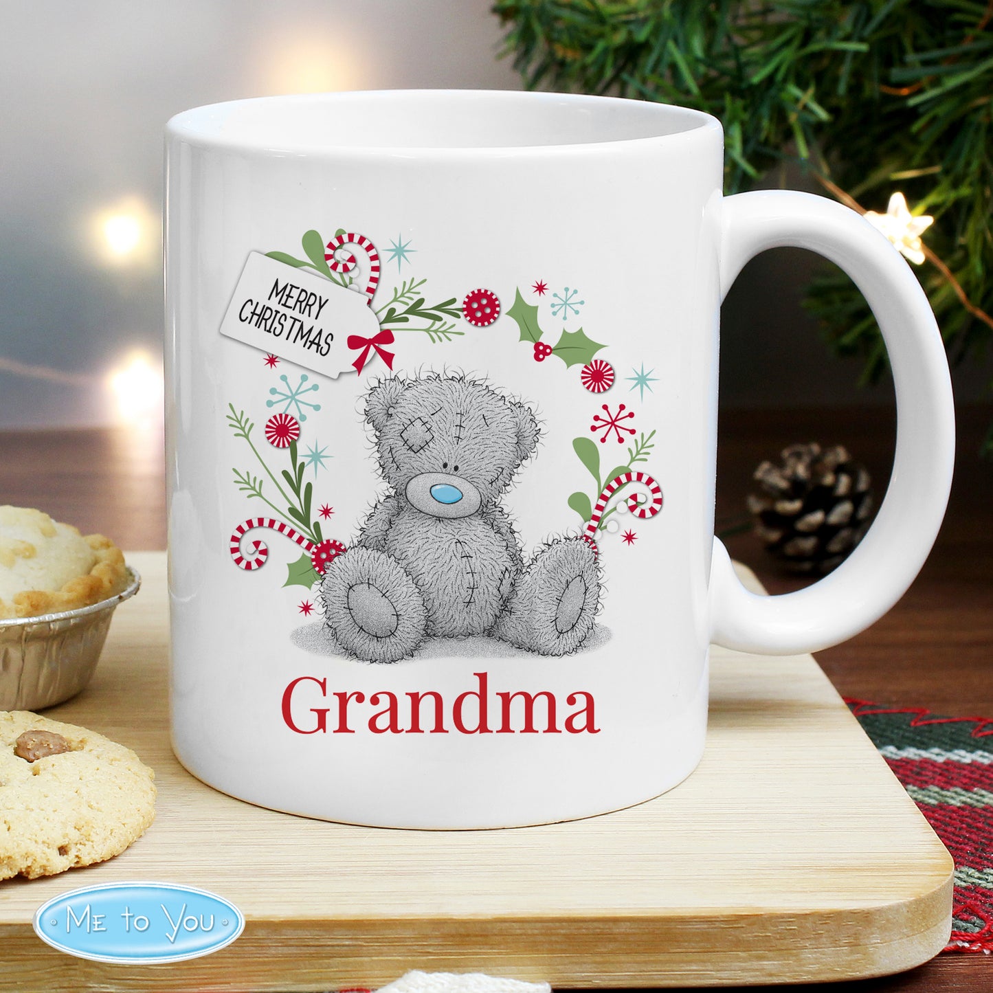 Personalised Me to You 'For Nan, Grandma, Mum' Christmas Mug - Personalise It!