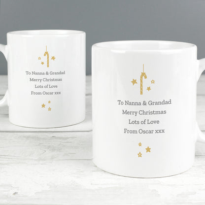Personalised 'On Your First Christmas As' Mug Set - Personalise It!