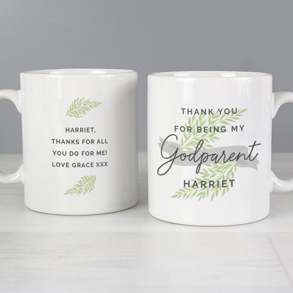 Personalised Godparent Mug - Personalise It!