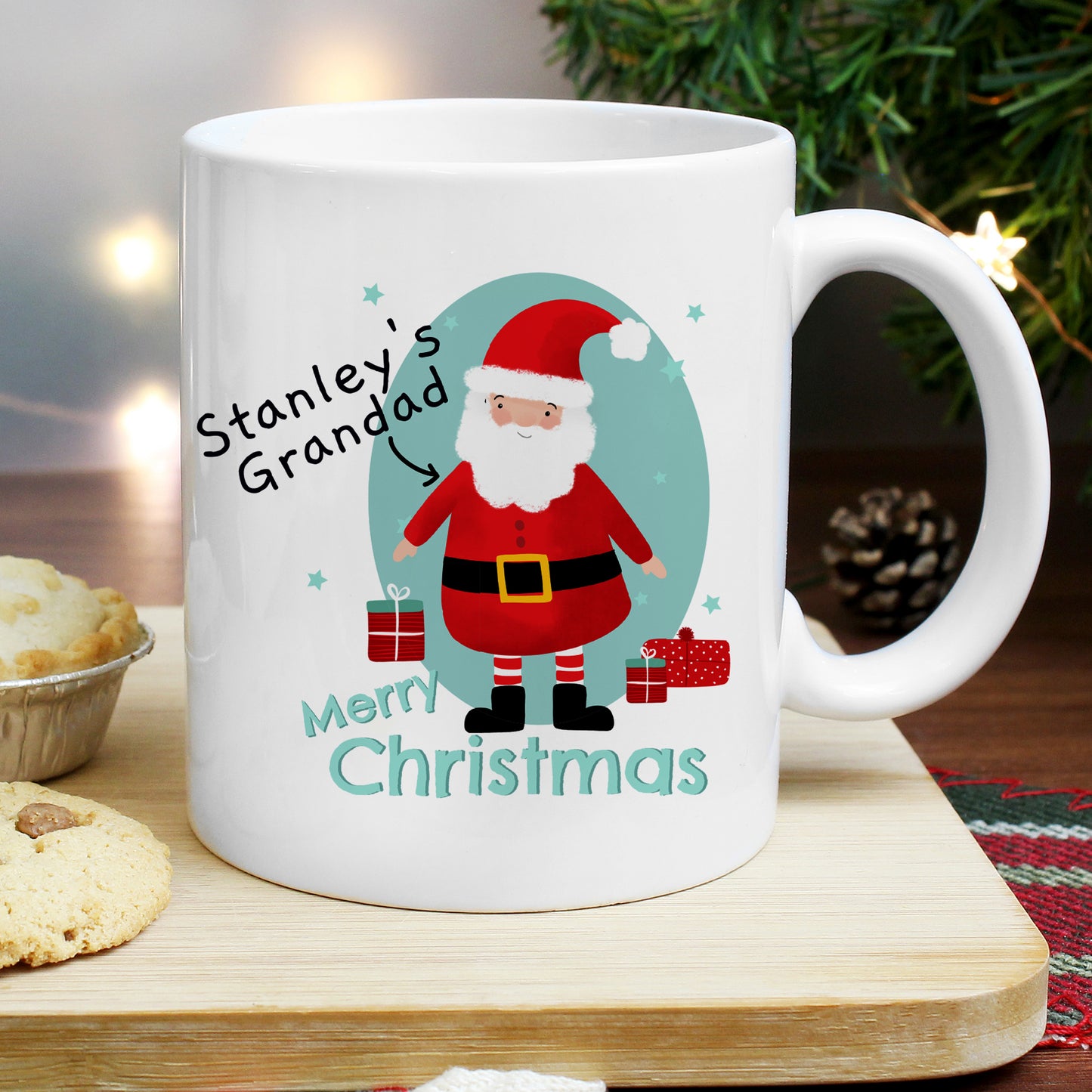 Personalised Mr Claus Mug - Personalise It!