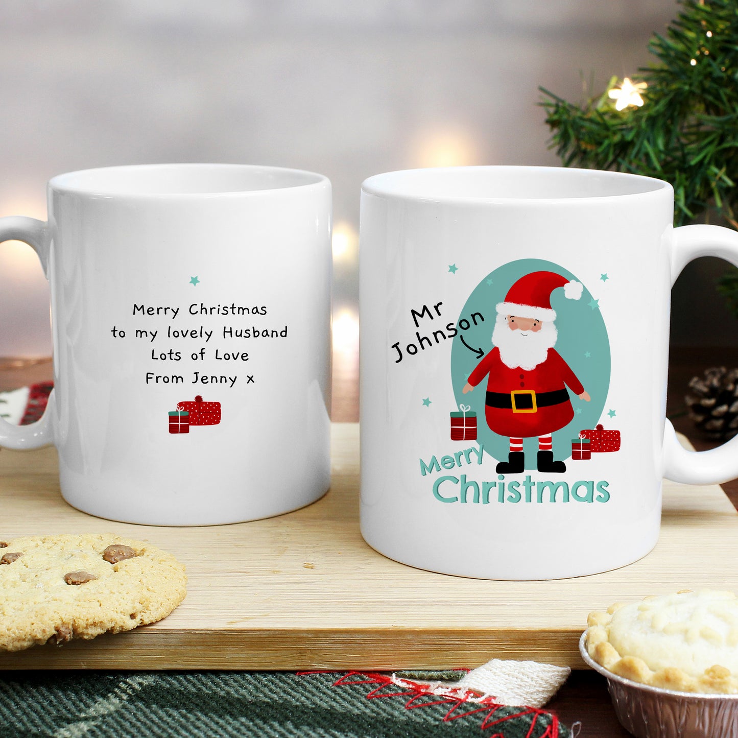 Personalised Mr Claus Mug - Personalise It!