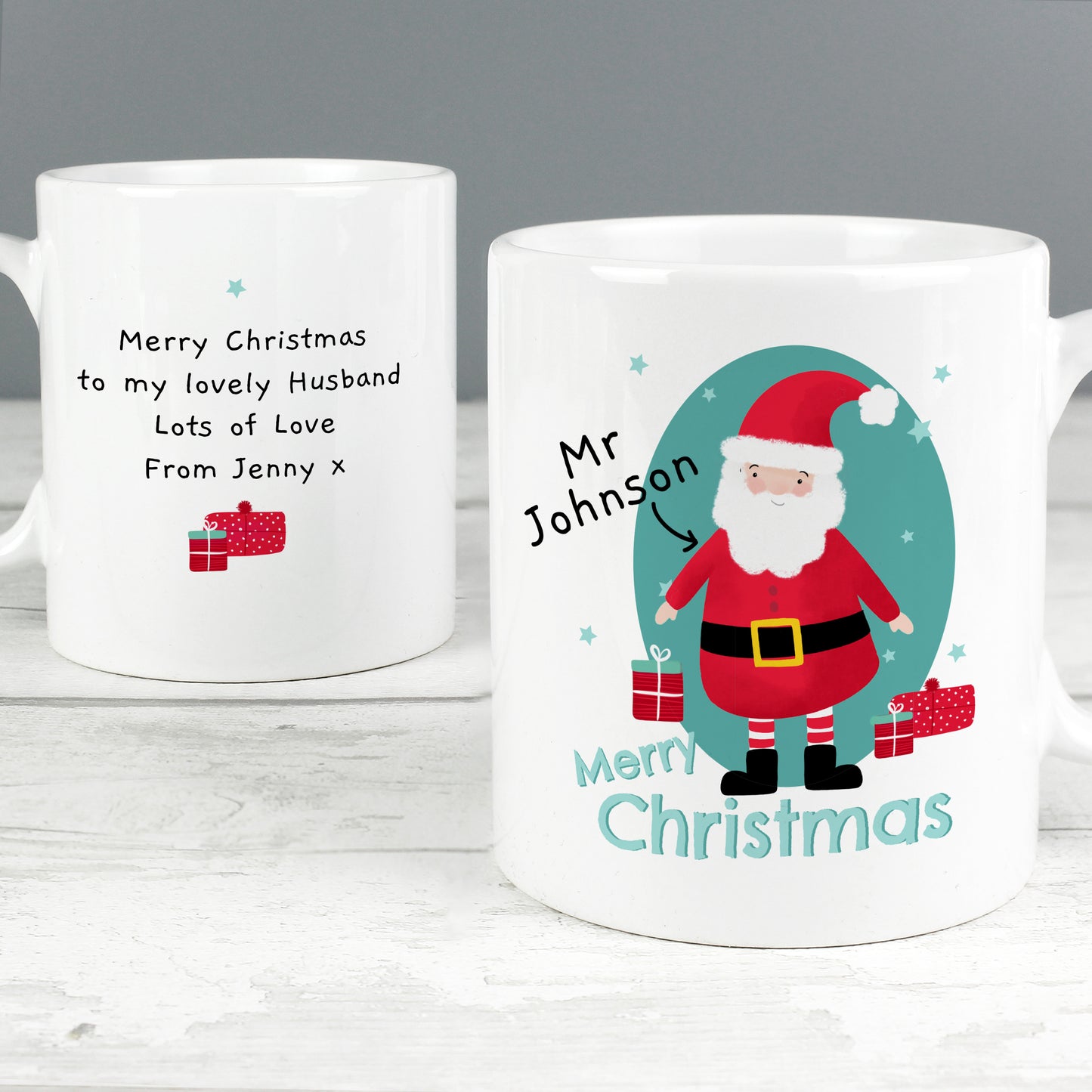 Personalised Mr Claus Mug - Personalise It!