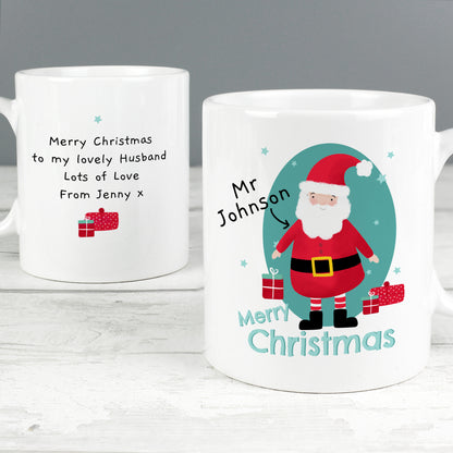 Personalised Mr Claus Mug - Personalise It!