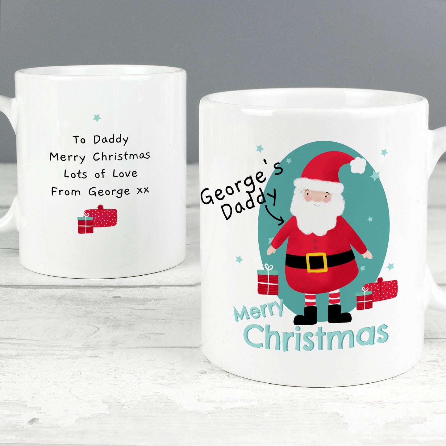 Personalised Mr Claus Mug - Personalise It!