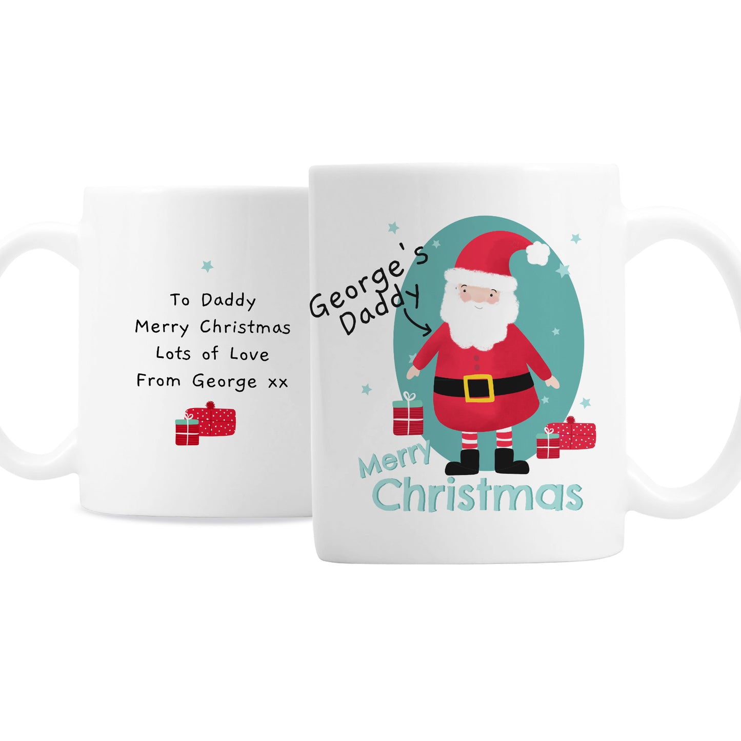 Personalised Mr Claus Mug - Personalise It!