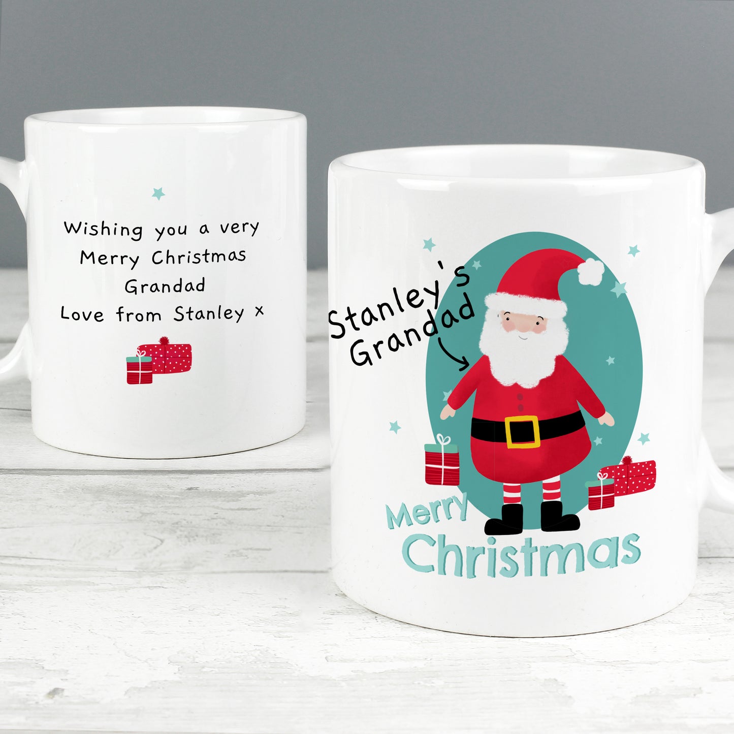 Personalised Mr Claus Mug - Personalise It!