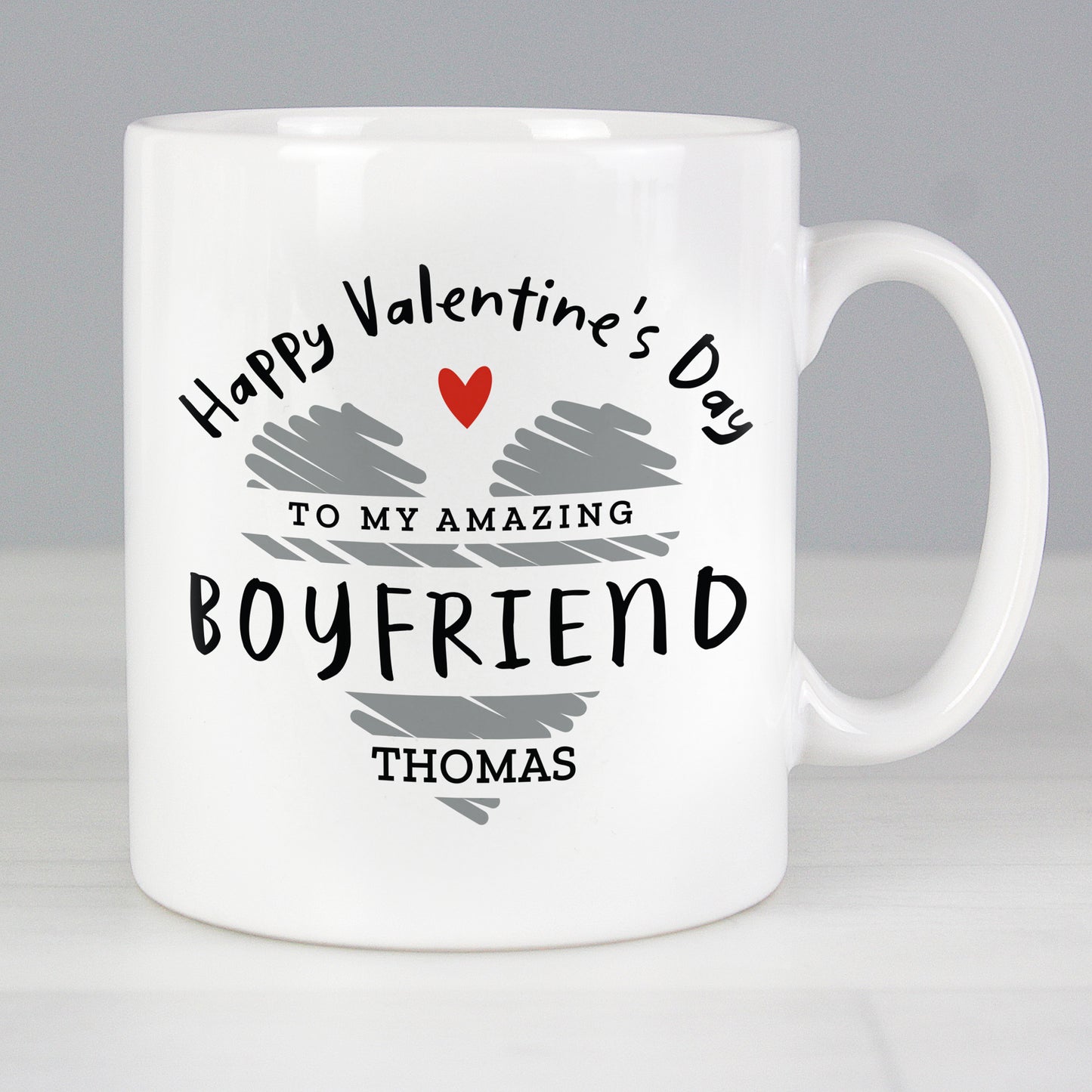 Personalised Happy Valentine's Day Mug - Personalise It!