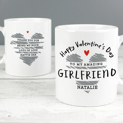 Personalised Happy Valentine's Day Mug - Personalise It!