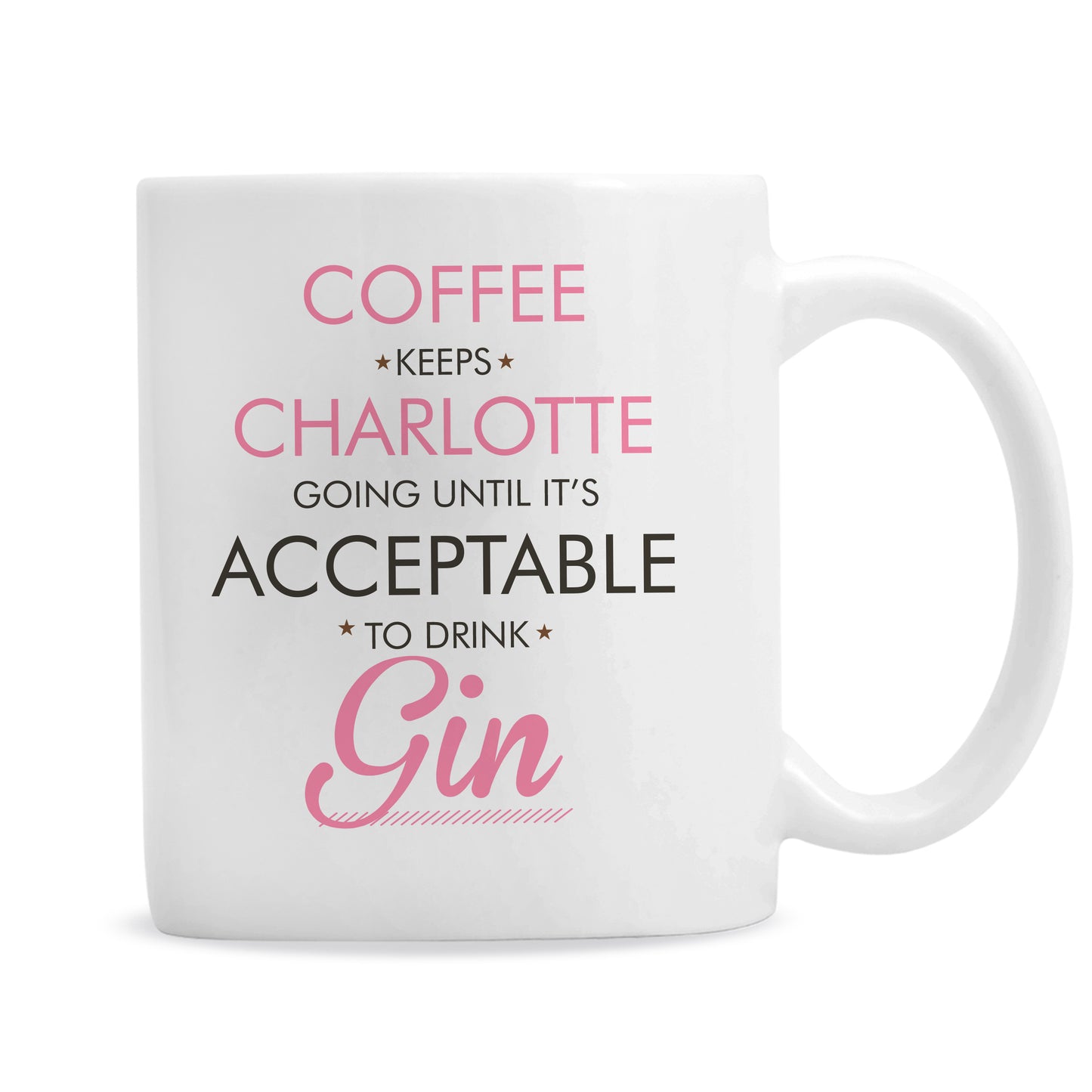 Personalised Acceptable to Drink Mug - Personalise It!