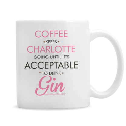 Personalised Acceptable to Drink Mug - Personalise It!