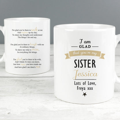 Personalised I Am Glad... Mug - Personalise It!