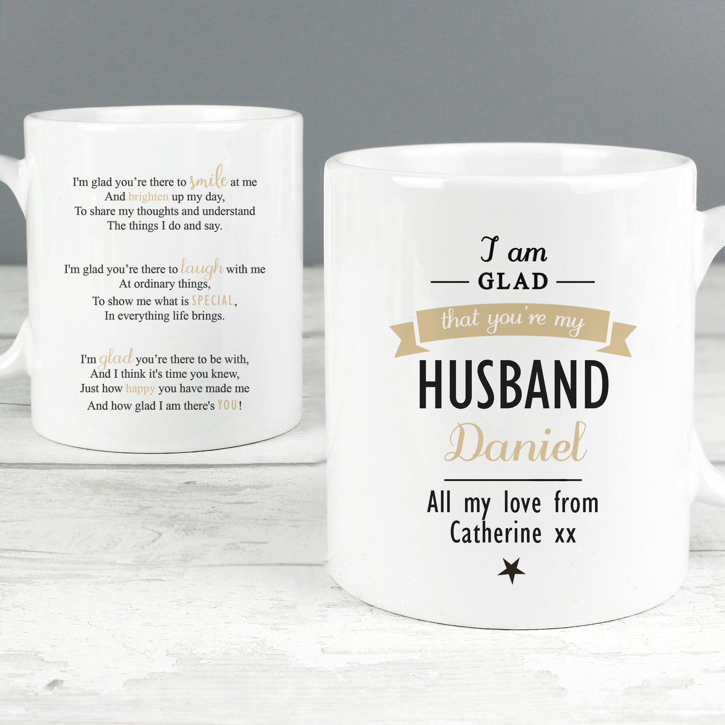 Personalised I Am Glad... Mug - Personalise It!
