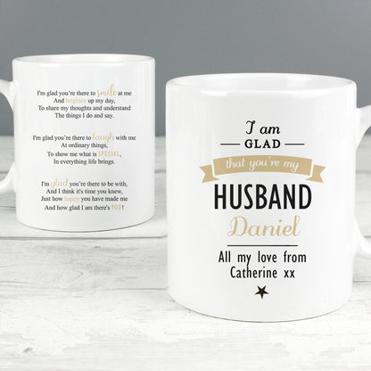 Personalised I Am Glad... Mug - Personalise It!