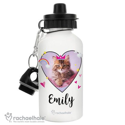 Personalised Rachael Hale Cute Cat Drinks Bottle - Personalise It!