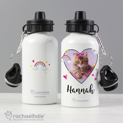 Personalised Rachael Hale Cute Cat Drinks Bottle - Personalise It!
