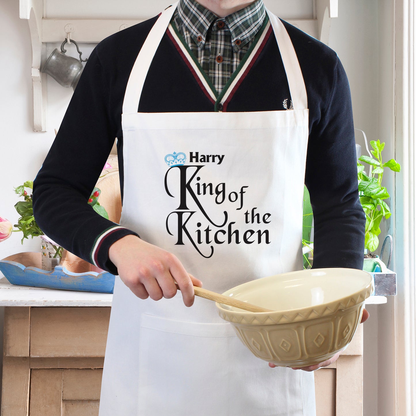 Personalised King of the Kitchen Apron - Personalise It!