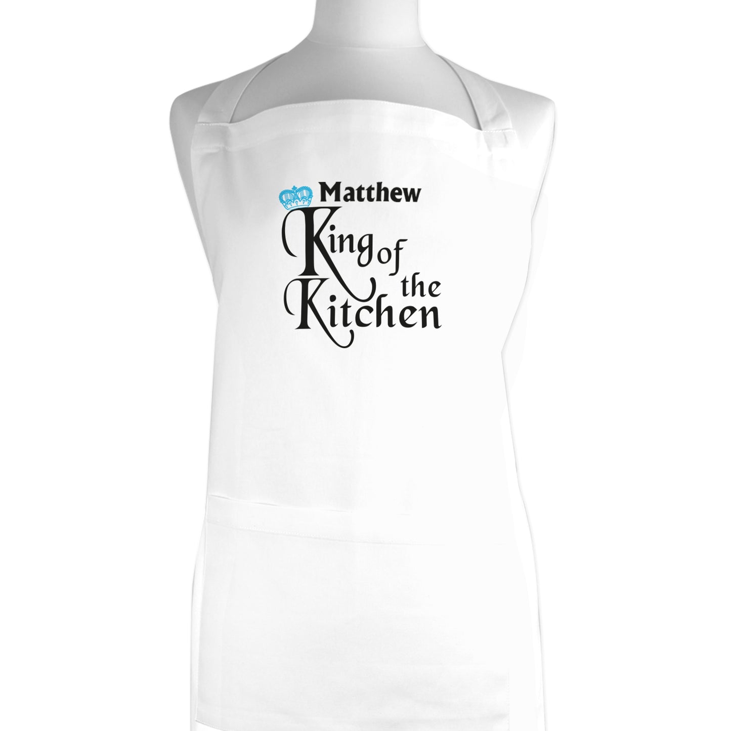 Personalised King of the Kitchen Apron - Personalise It!