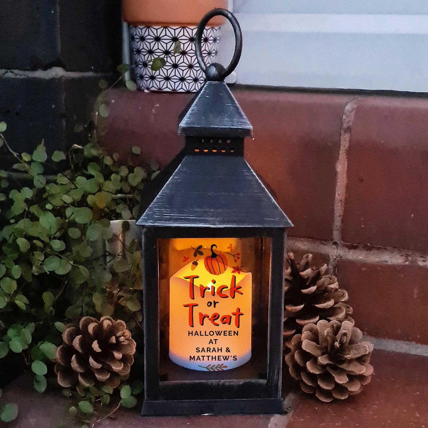 Personalised Trick or Treat Lantern - Personalise It!