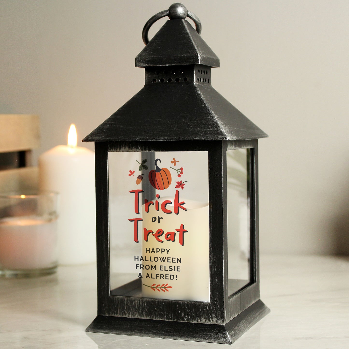 Personalised Trick or Treat Lantern - Personalise It!