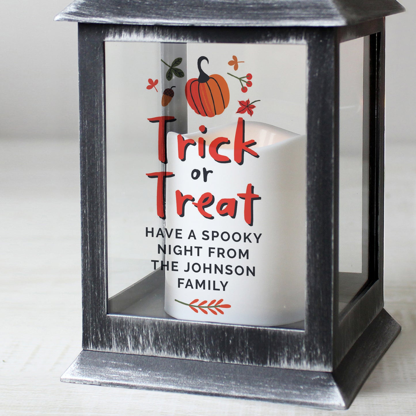 Personalised Trick or Treat Lantern - Personalise It!