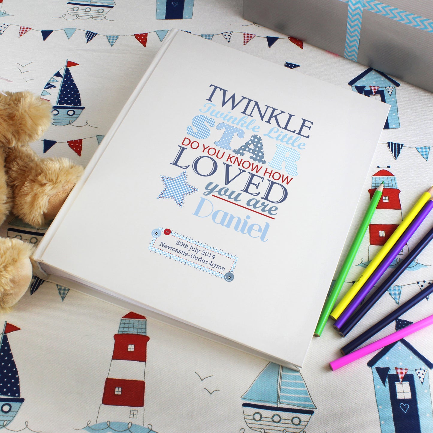 Personalised Twinkle Boys Traditional Album - Personalise It!