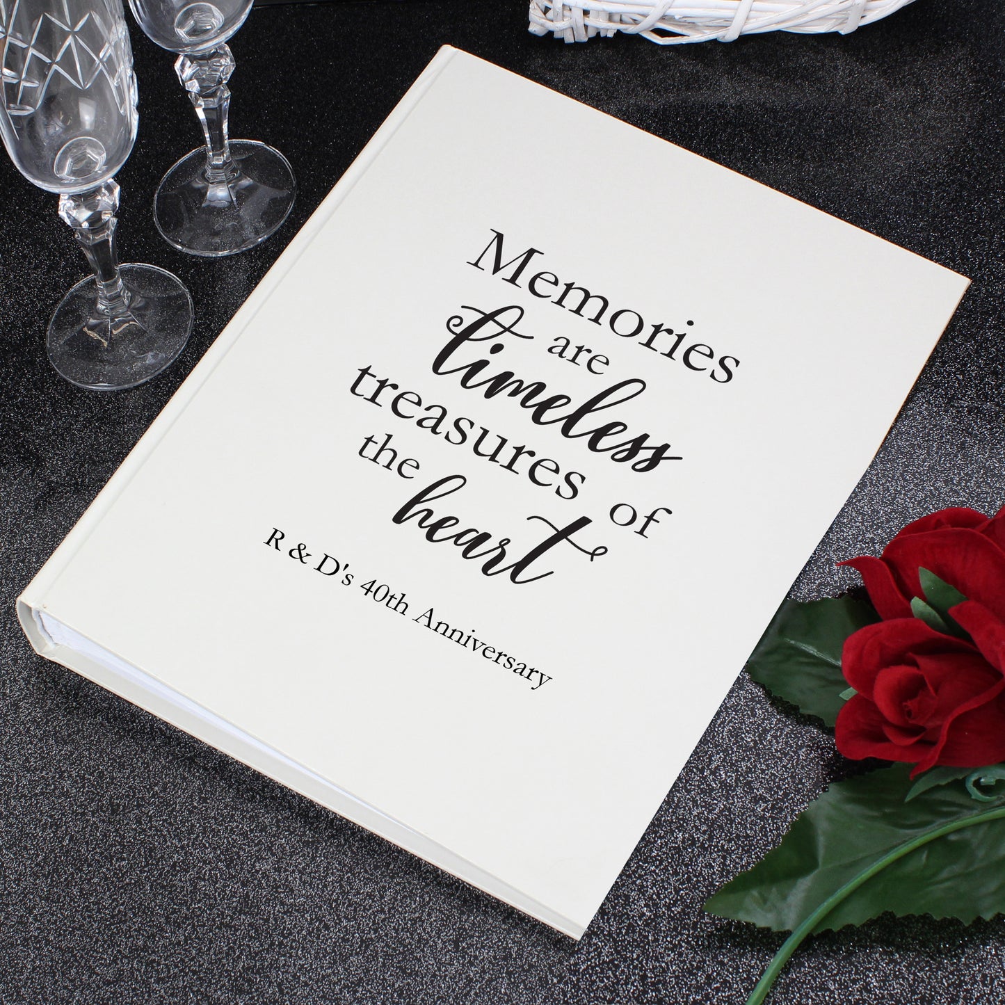 Personalised 'Memories are Timeless' Traditional Album - Personalise It!