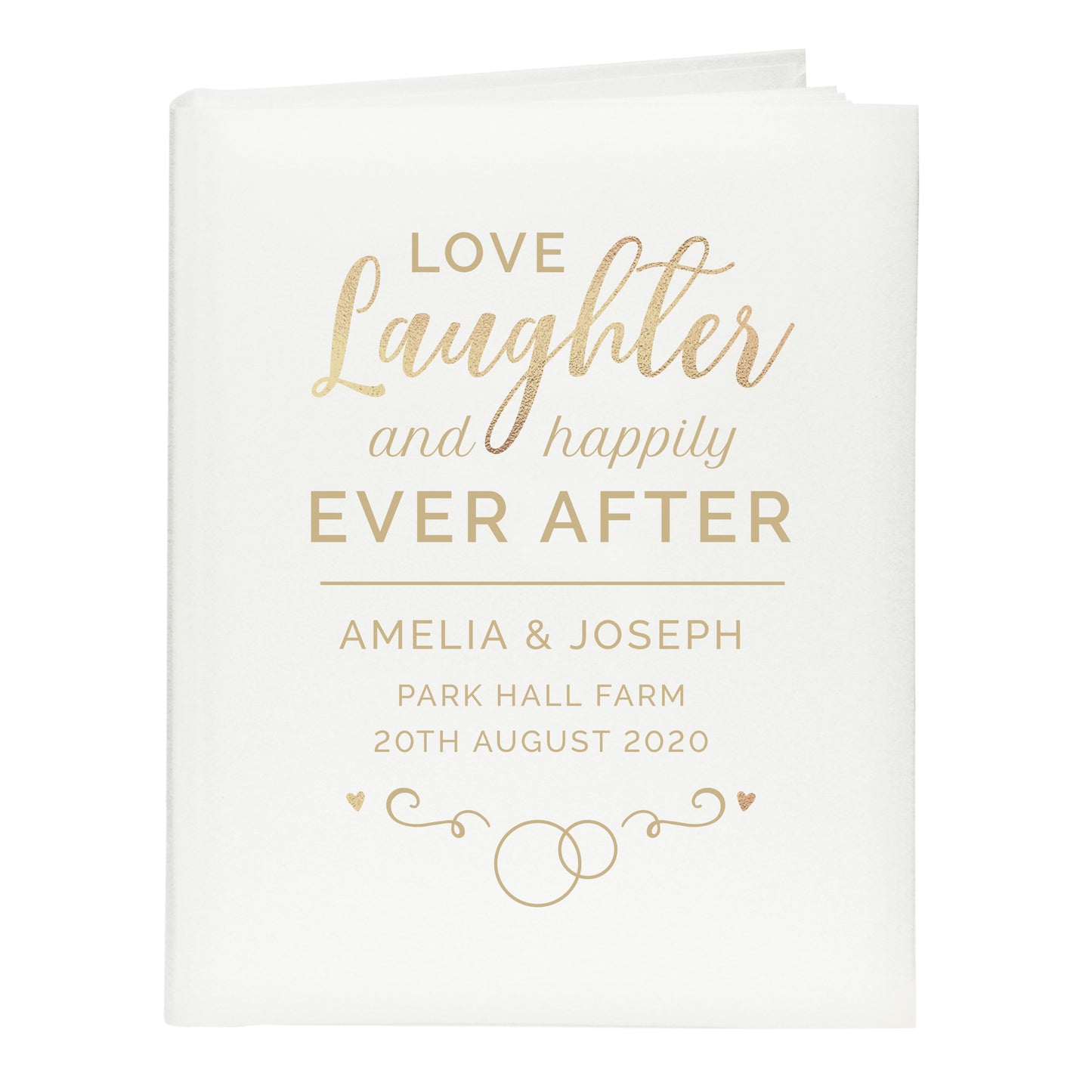 Personalised Happily Ever After Traditional Album - Personalise It!