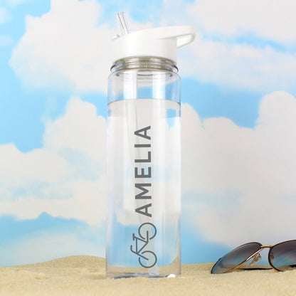 Personalised Bicycle Island Water Bottle - Personalise It!