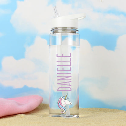 Personalised Unicorn Island Water Bottle - Personalise It!