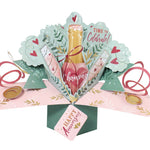 Time To Celebrate Anniversary Pop-Up Greeting Card