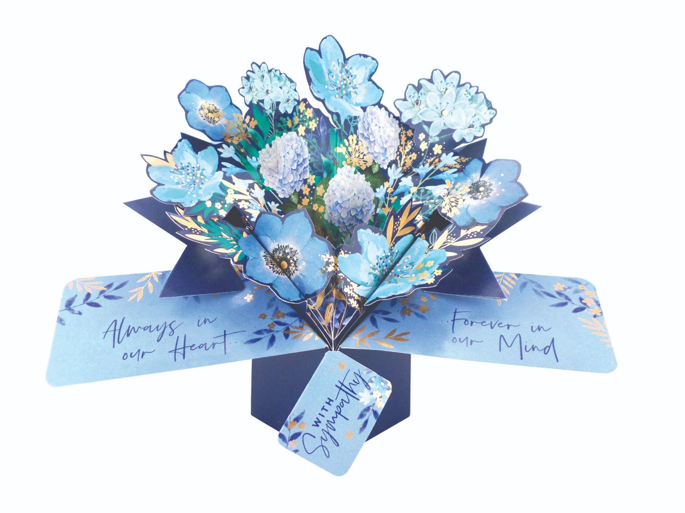 With Sympathy In Our Heart Pop-Up Greeting Card