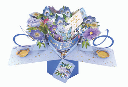 Happy Birthday Just For You Pop-Up Greeting Card