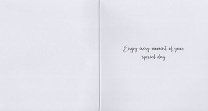 Beautiful Birthday Floral Embellished Birthday Greeting Card