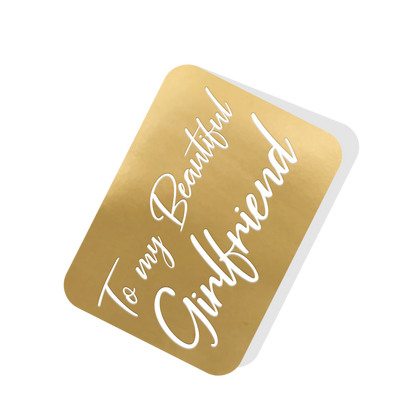 To My Gorgeous Girlfriend Happy Easter Pop Up Greeting Card
