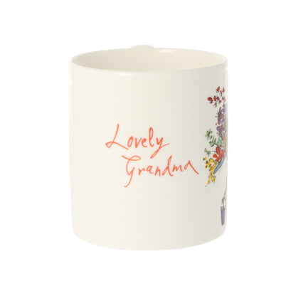 Quentin Blake Lovely Grandma Bone China Mug